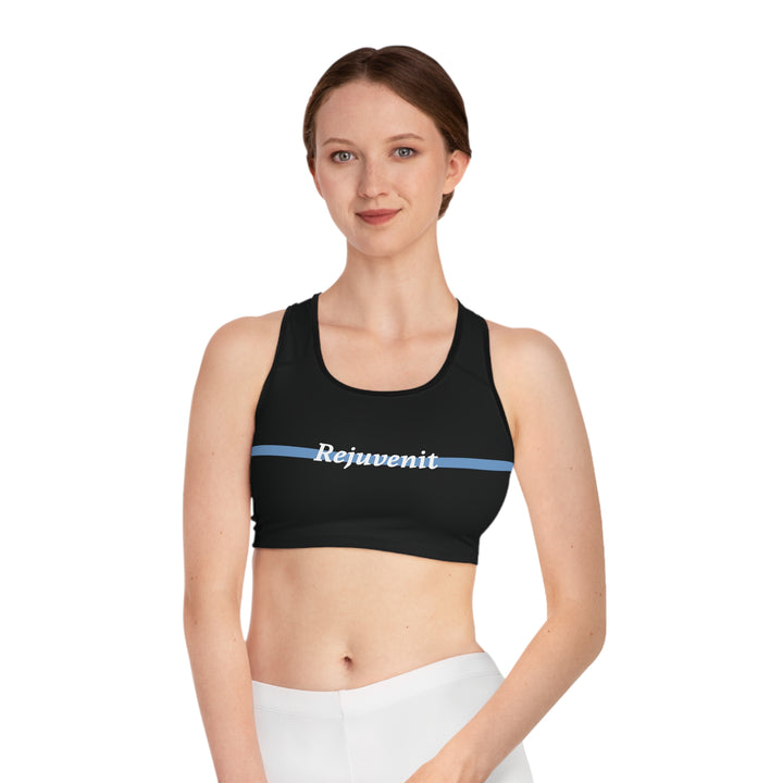Rejuvenit Core Stripe Sports Bra