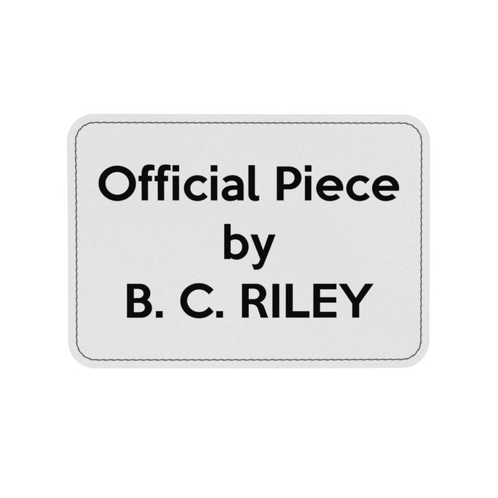 “Monogram Mirage” Designer Leather Backpack  Designed by B. C. Riley