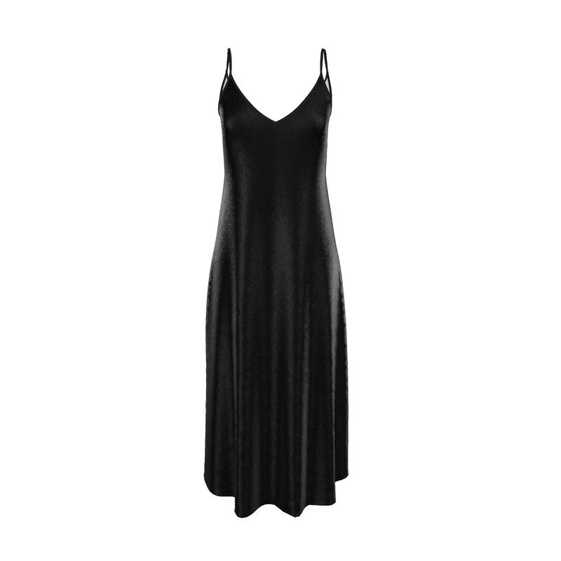 Black Slip Dress  Designed by B. C. Riley