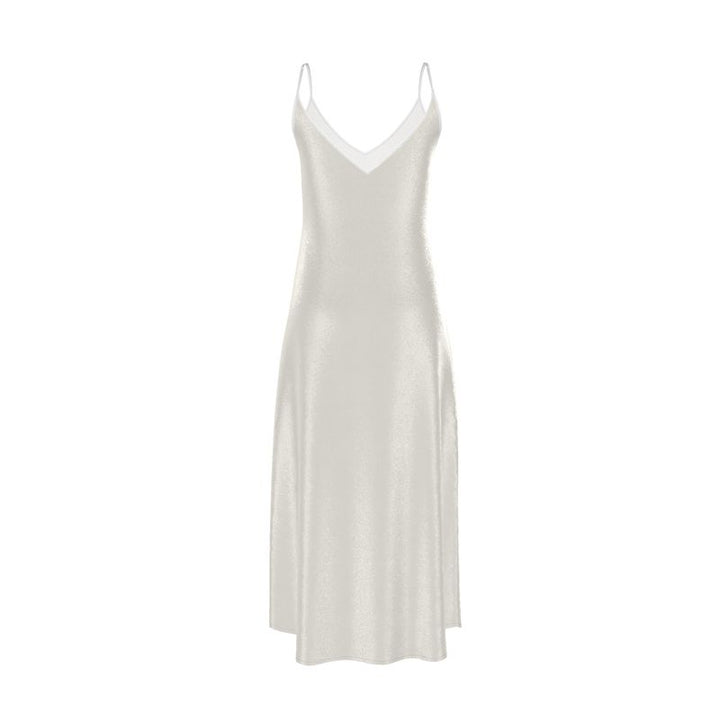 Cream / Off-White Slip Dress  Designed by B. C. Riley