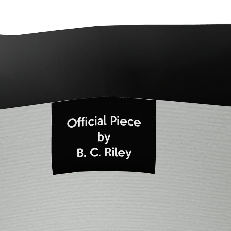 Black Wrap Blazer designed by B. C. Riley