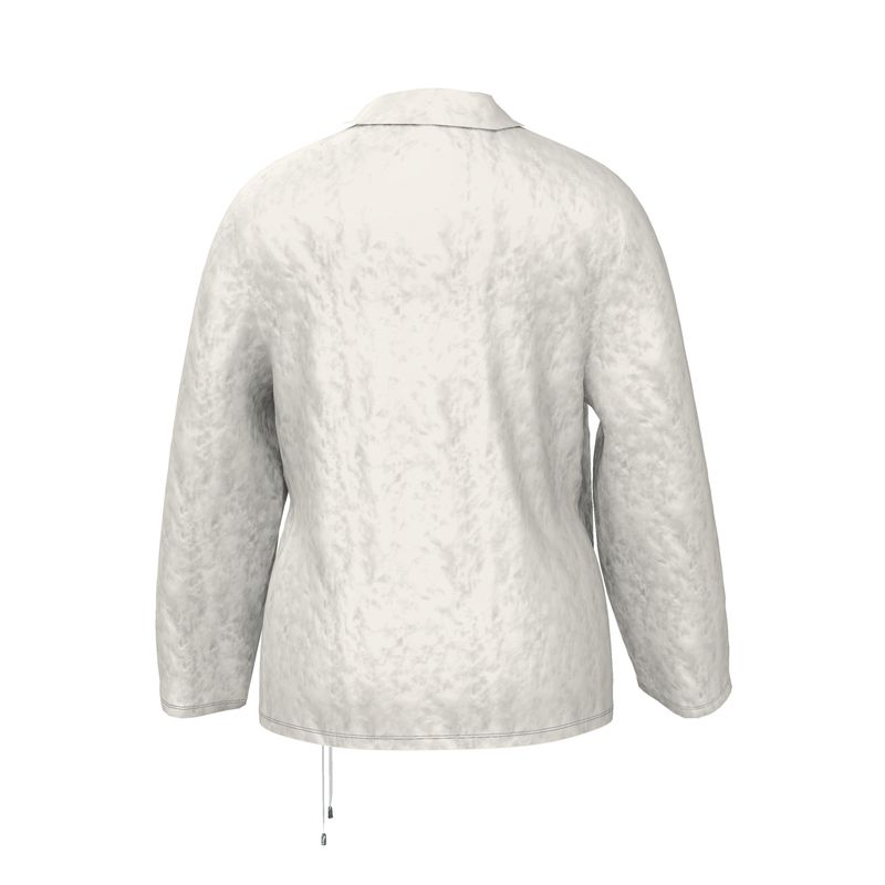 Cream / Off-White Wrap Blazer Designed by B. C. Riley