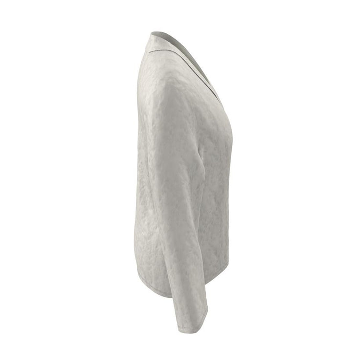 Cream / Off-White Wrap Blazer Designed by B. C. Riley