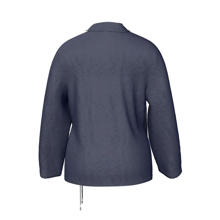 Navy Wrap Blazer  Designed by B. C. Riley