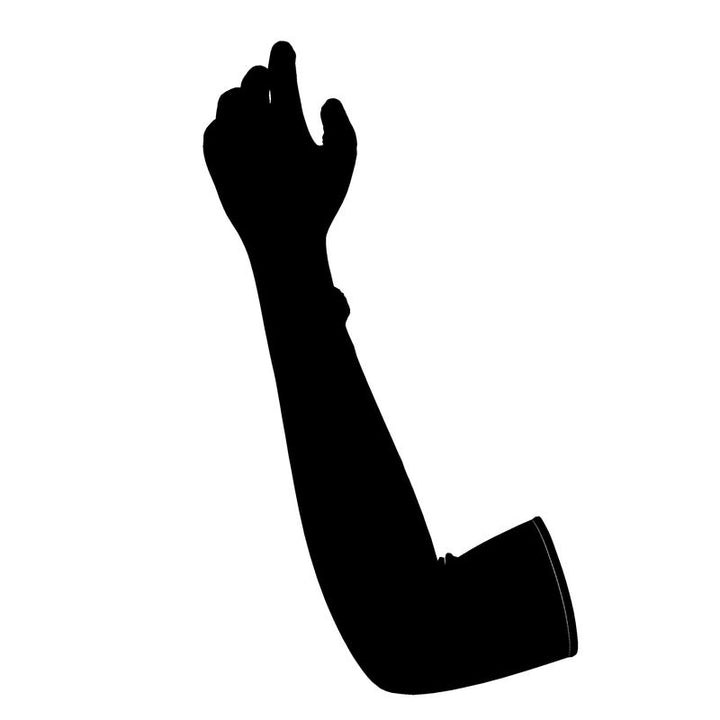 Black Long Evening Gloves  Designed by B. C. Riley
