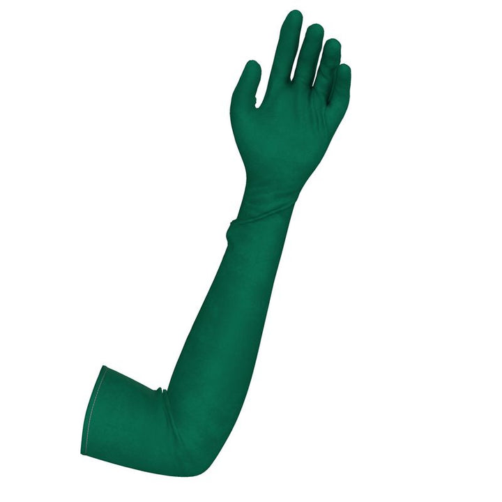 Emerald Green Long Gloves  Designed by B. C. Riley