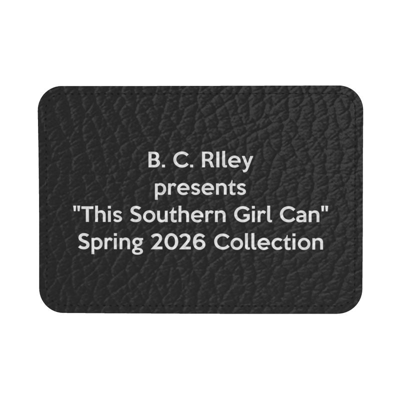 This Southern Girl Can Zip Top Tote / Handbag  - Magnolia Noir Collection by B. C. Riley