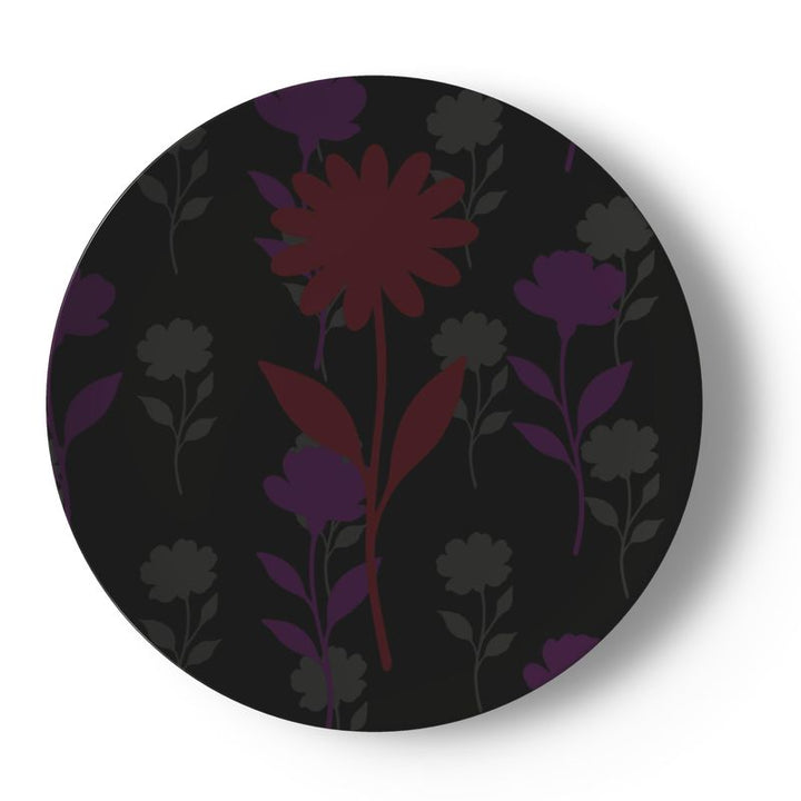 Bone China Collector Plate — Magnolia Noir Collection by B. C. Riley
