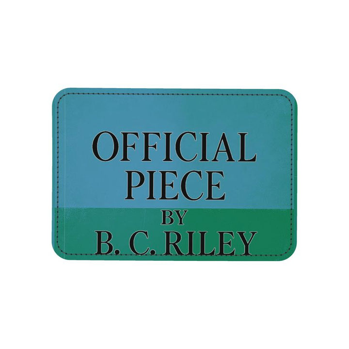 “Bloodline Crest” Designer Leather Shoulder Bag by B. C. Riley