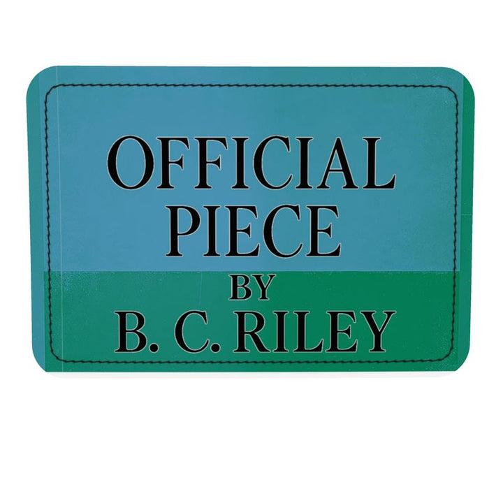 “Monogram Mirage” Designer Leather Fanny Pack by B. C. Riley