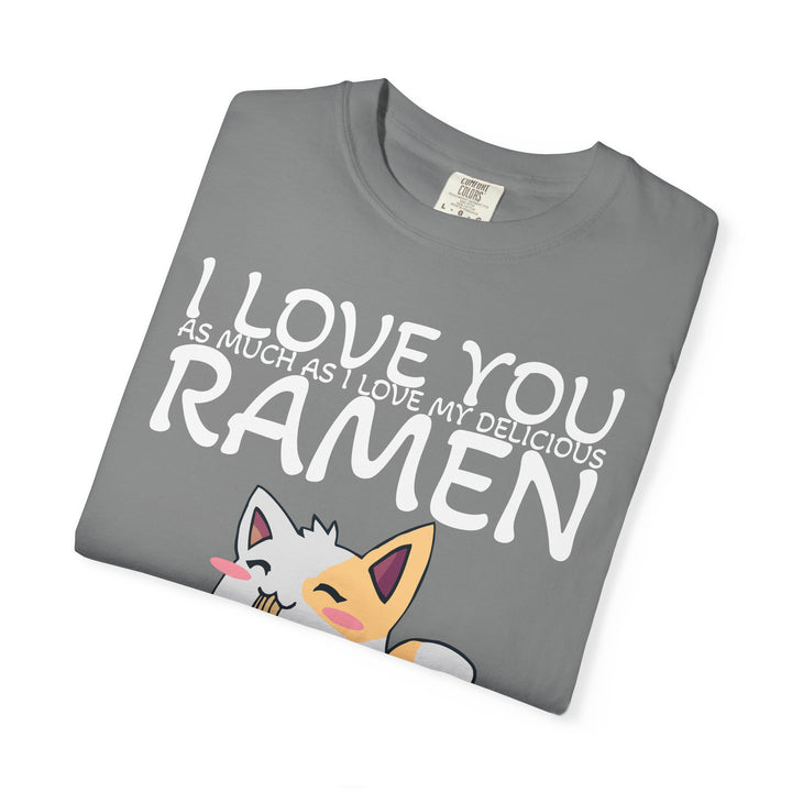 I LOVE YOU RAMEN Cat Shirt