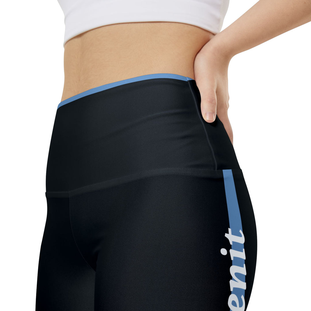 Rejuvenit Core Stripe High-Waist Workout Shorts