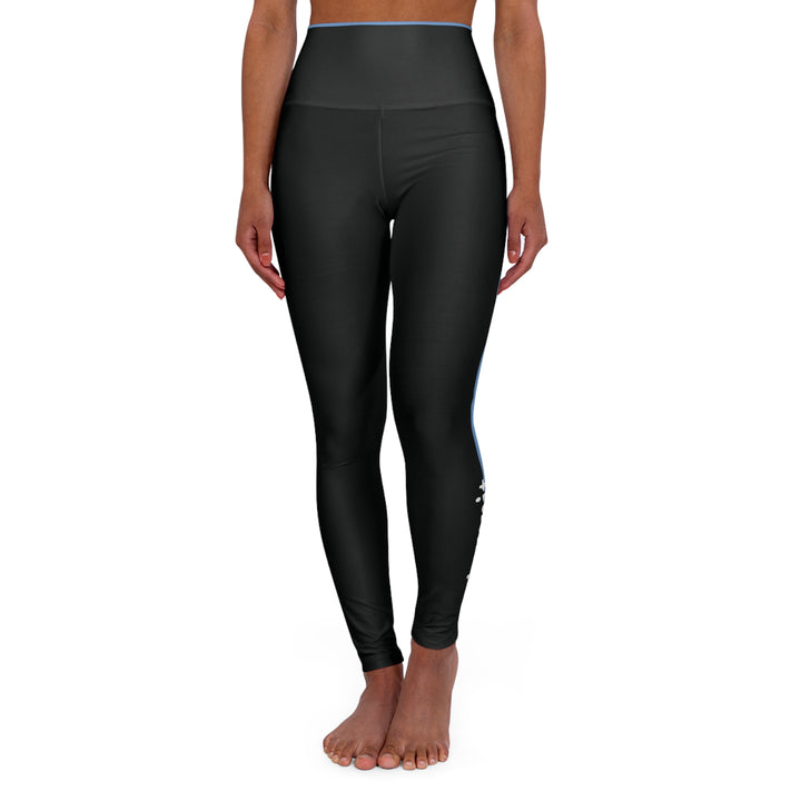 Rejuvenit Core Stripe High-Waist Yoga Leggings