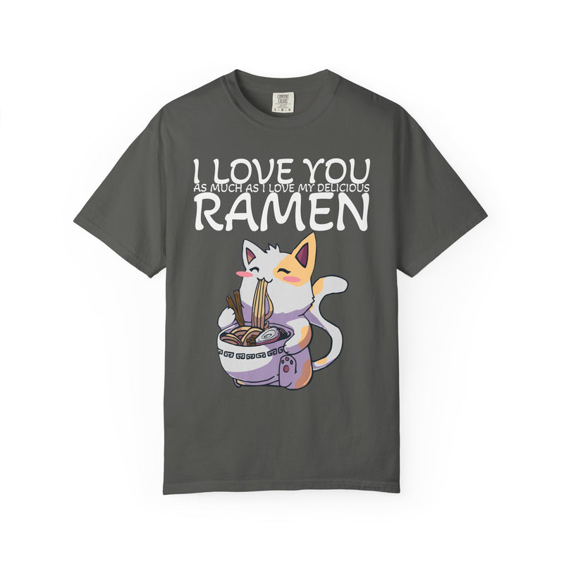 I LOVE YOU RAMEN Cat Shirt