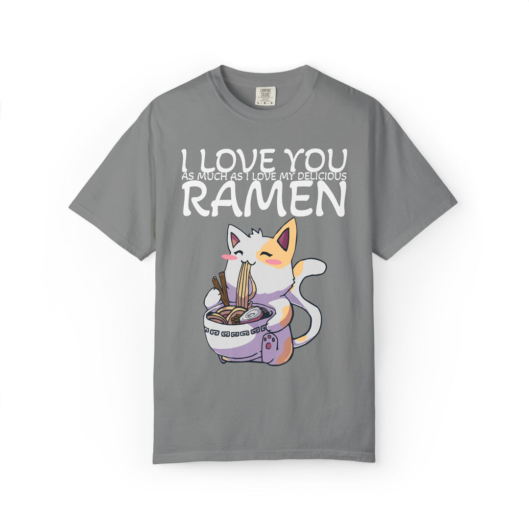 I LOVE YOU RAMEN Cat Shirt