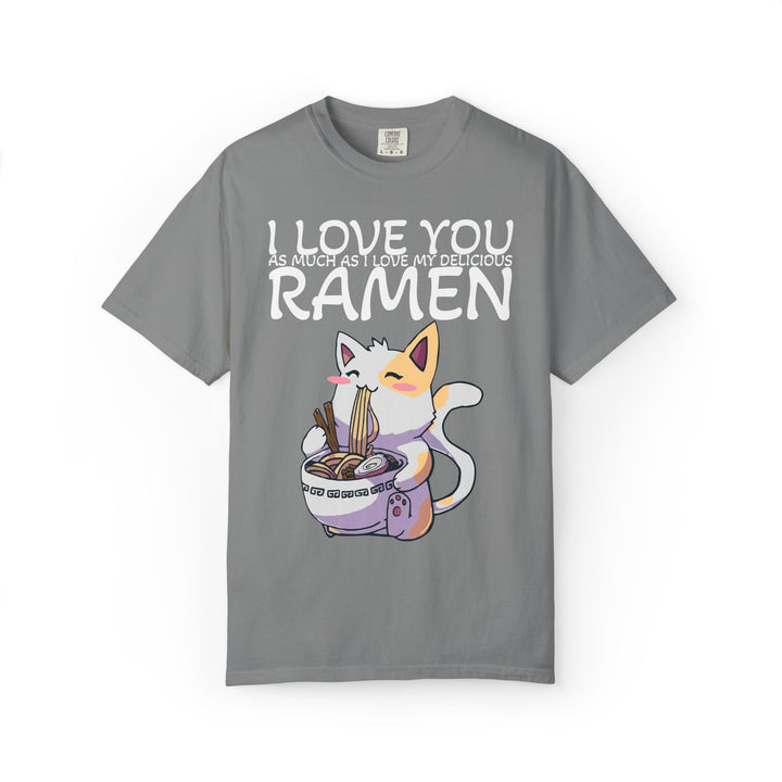 I LOVE YOU RAMEN Cat Shirt