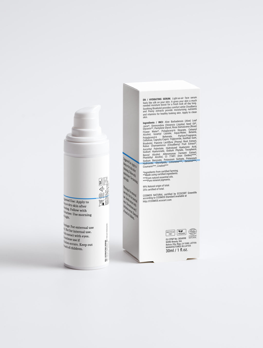 Hydrating Serum By Rejuvenit (30 ml / 1.01 fl oz)