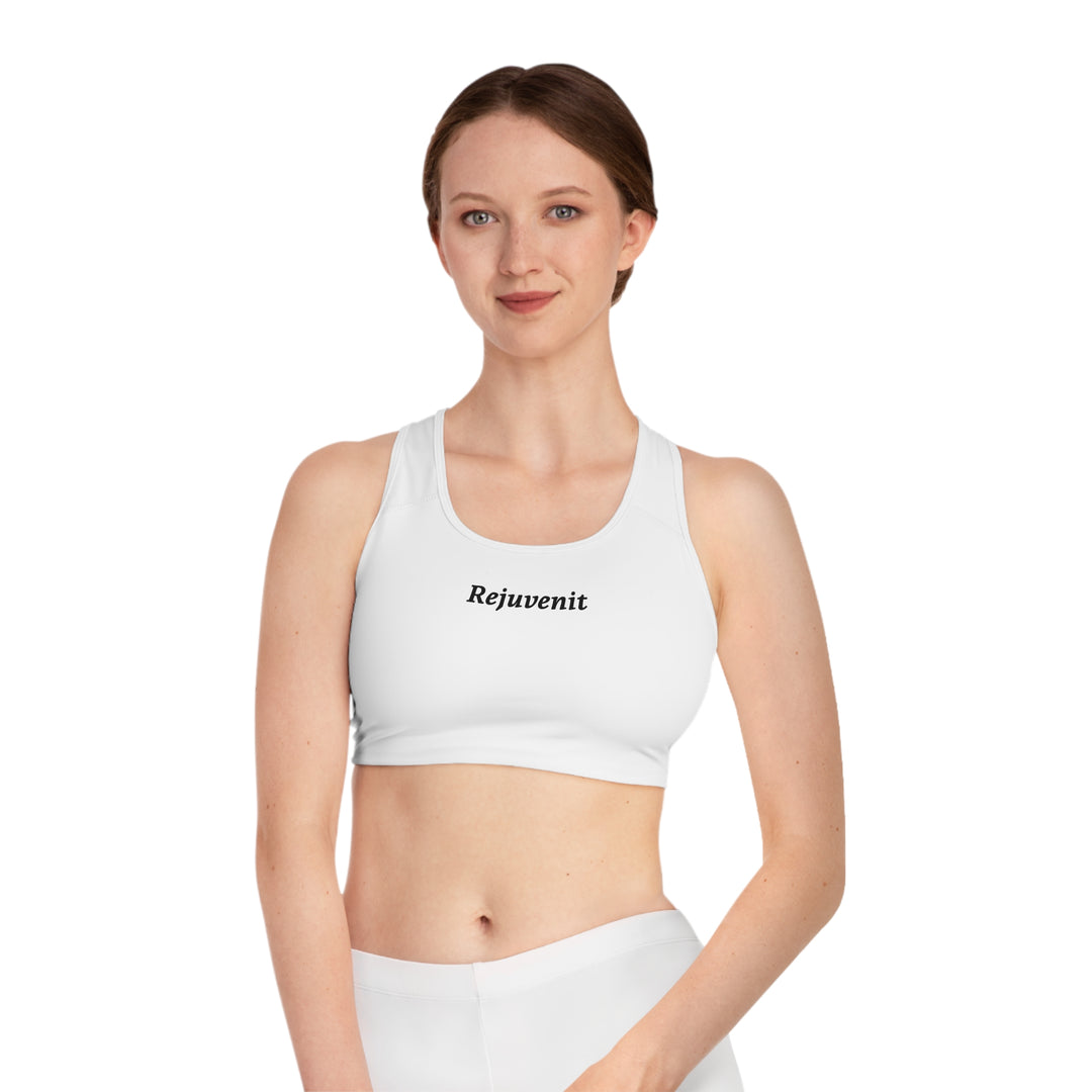White Performance Sport Bra