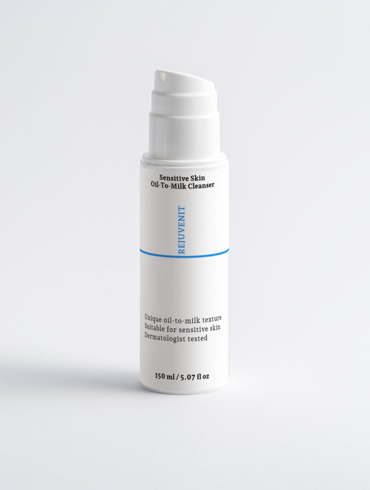 Sensitive Skin Oil-To-Milk Cleanser by Rejuvenit (150 ml / 5.07 fl oz)