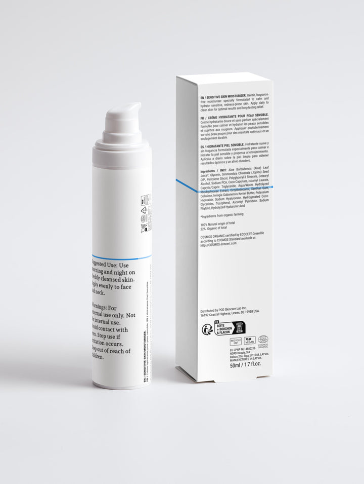 Sensitive Skin Moisturiser by Rejuvenit (50 ml / 1.69 fl oz)