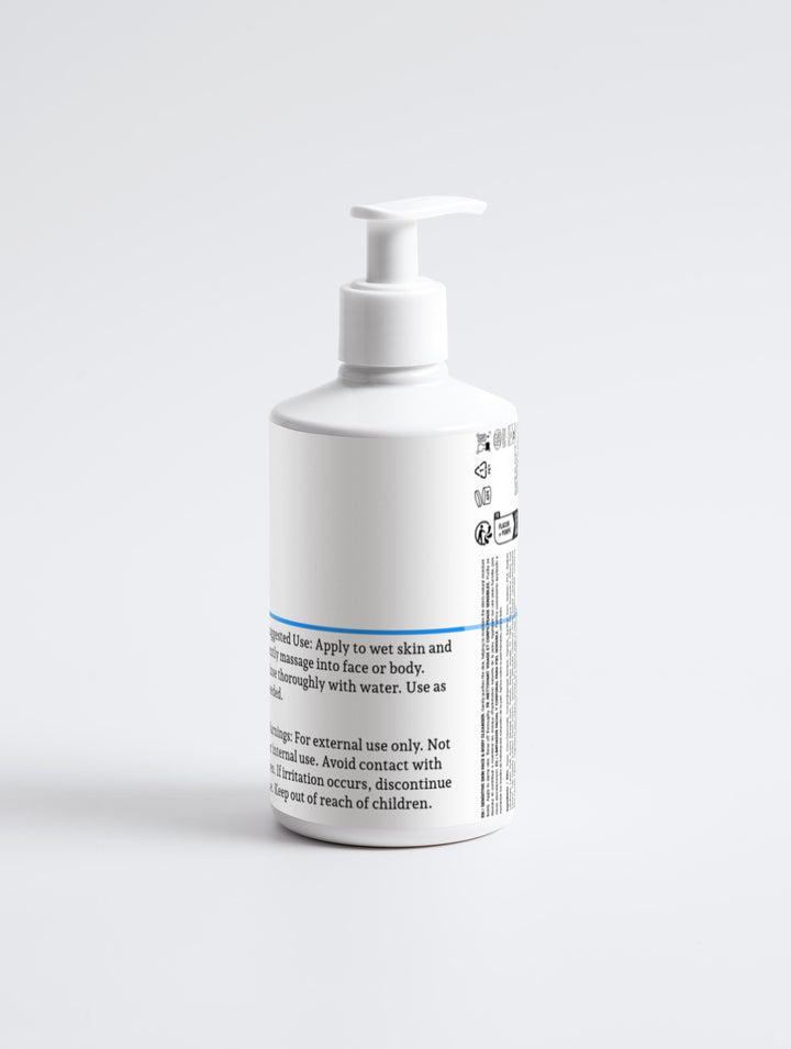 Sensitive Skin Face & Body Cleanser by Rejuvenit (290 ml / 9.81 fl oz)